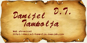 Danijel Tampolja vizit kartica